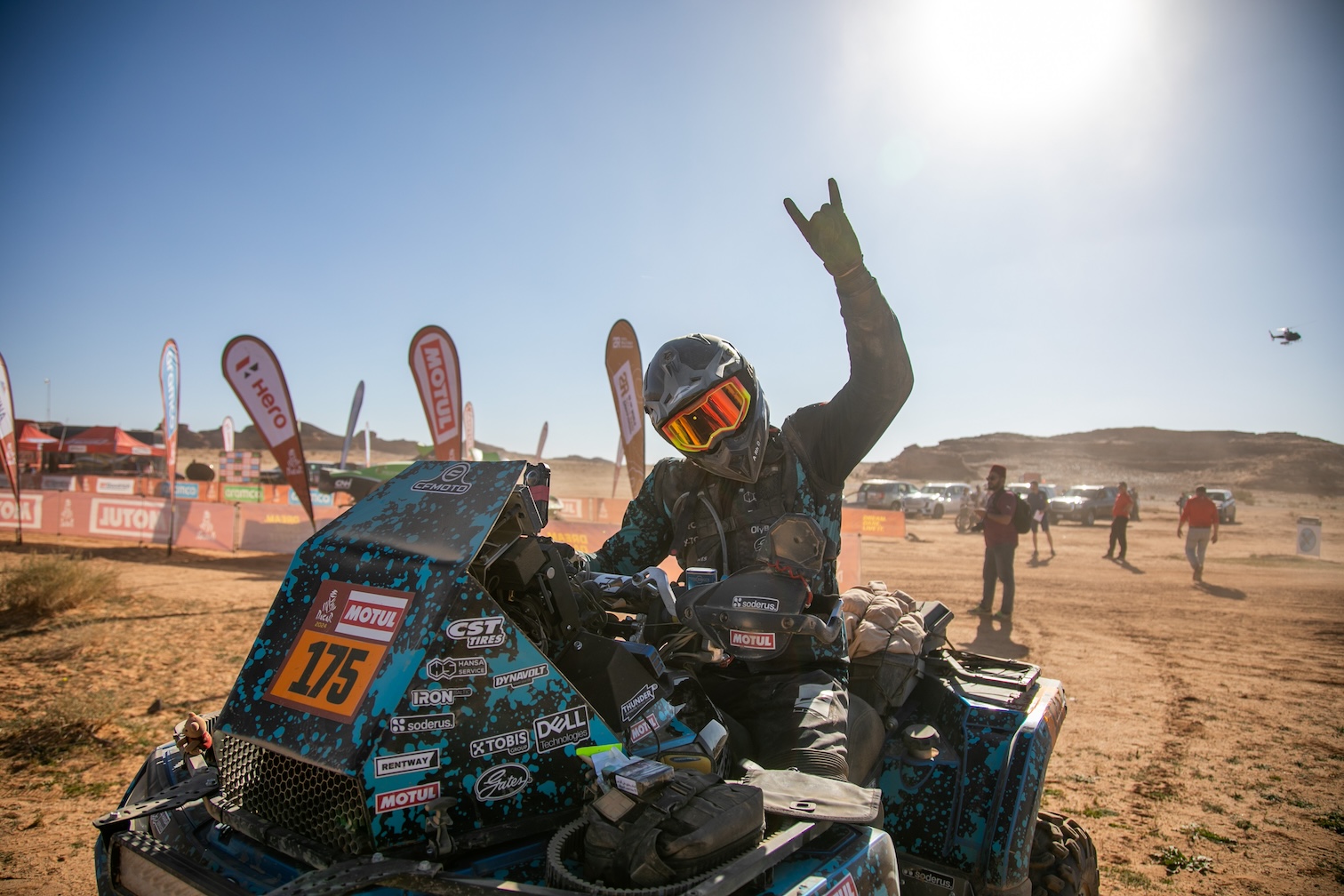 Wednesday 17th Dakar Rally 2024: Top 5 finish for CFMOTO team today!